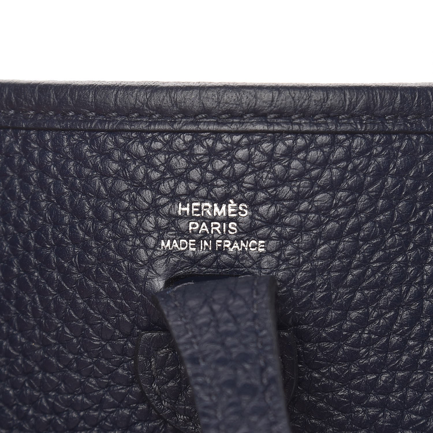 Hermes Taurillon Clemence Amazone Evelyne TPM Bleu Nuit 7 of 12