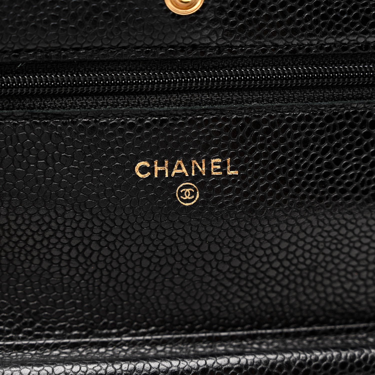 Chanel Caviar Quilted Wallet on Chain WOC Black 6 of 11