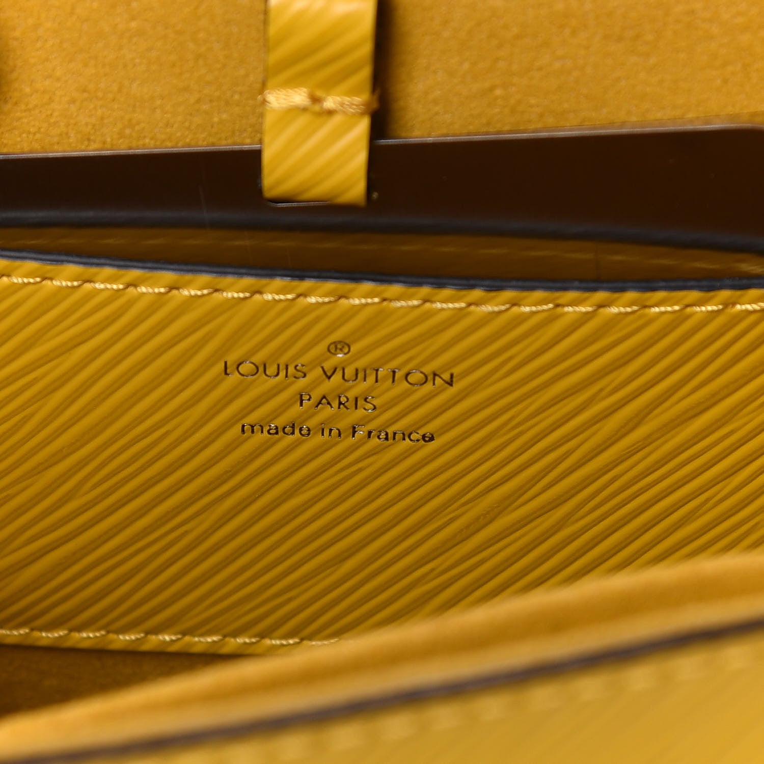 Louis Vuitton Epi Early Bird Twist Shoulder Bag MM Jonquille 8 of 11