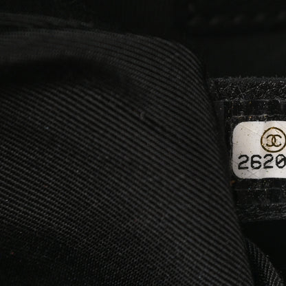 Chanel Calfskin Quilted Banane Waist Bag Fanny Pack Black 7 of 12