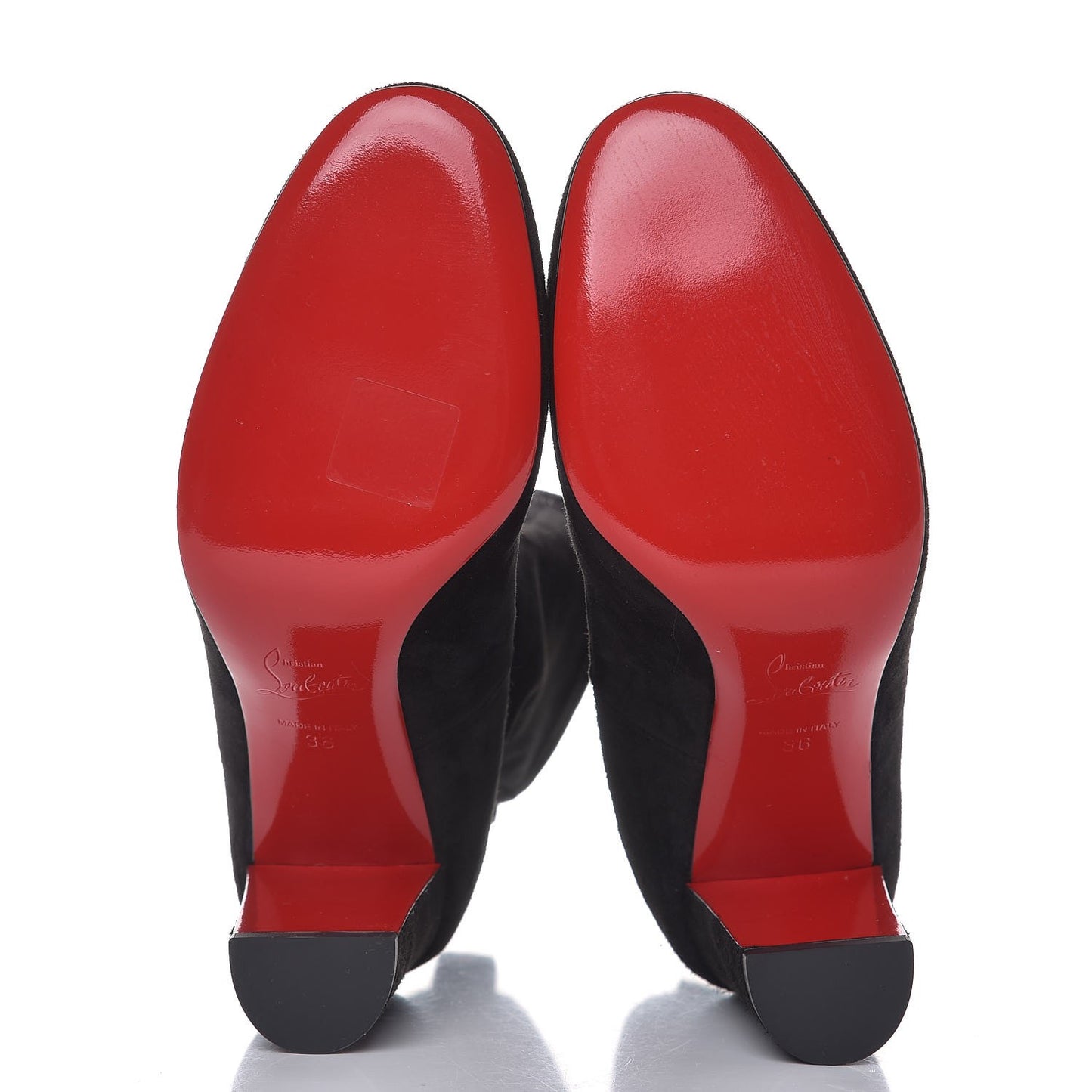 Veau Velours Stretch Gena 85 Bootie 36 Black