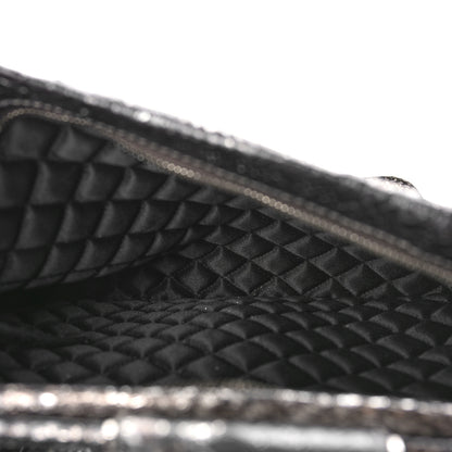 Chanel Metallic Python Small Perfect Day Tote Silver 6 of 11