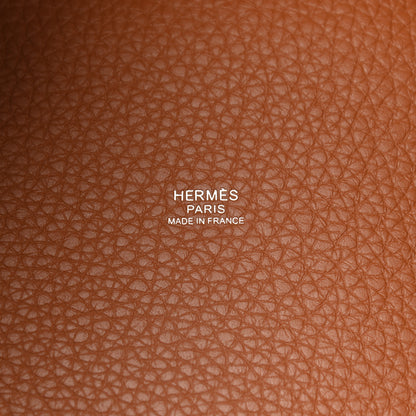 Hermes Taurillon Clemence Picotin Lock 18 PM Gold 6 of 10
