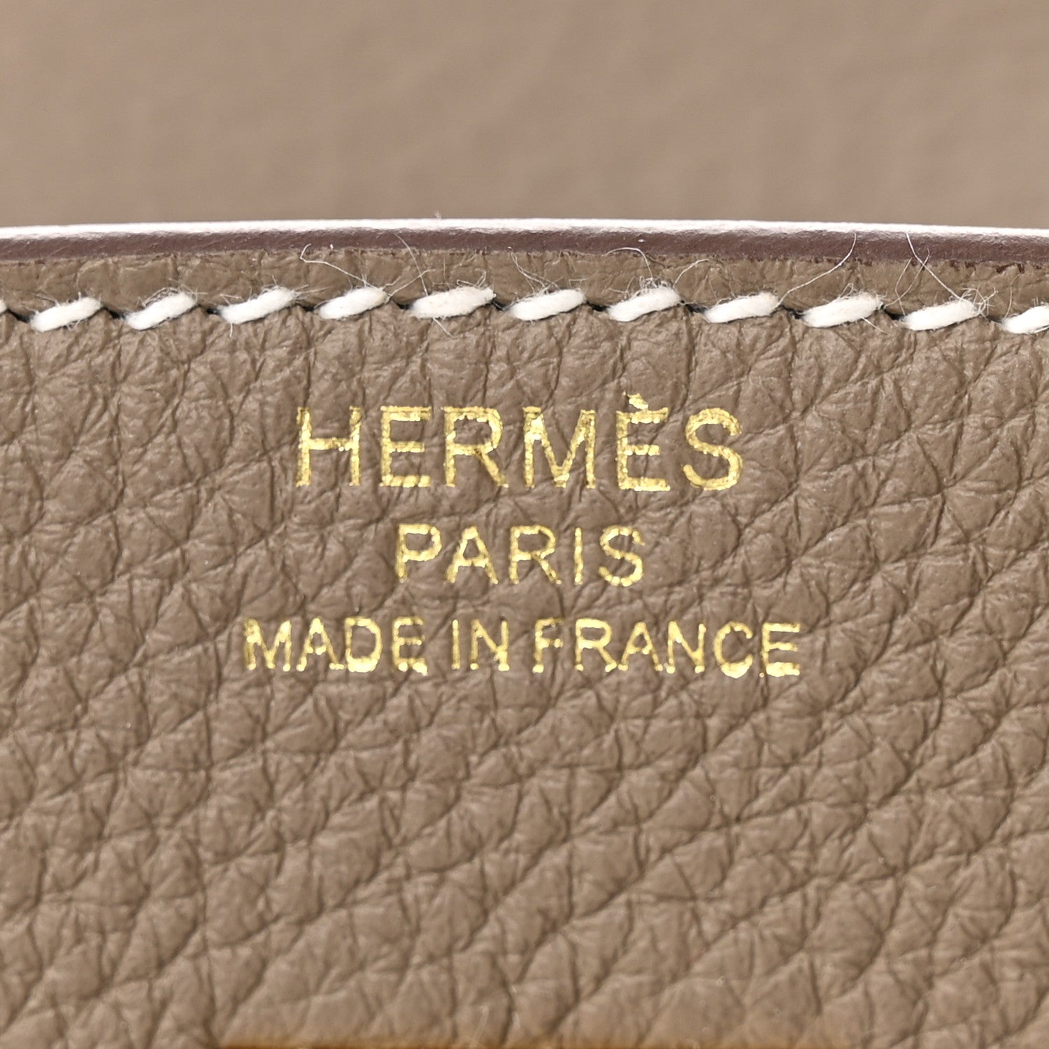 Hermes Togo Birkin 25 Etoupe 6 of 10