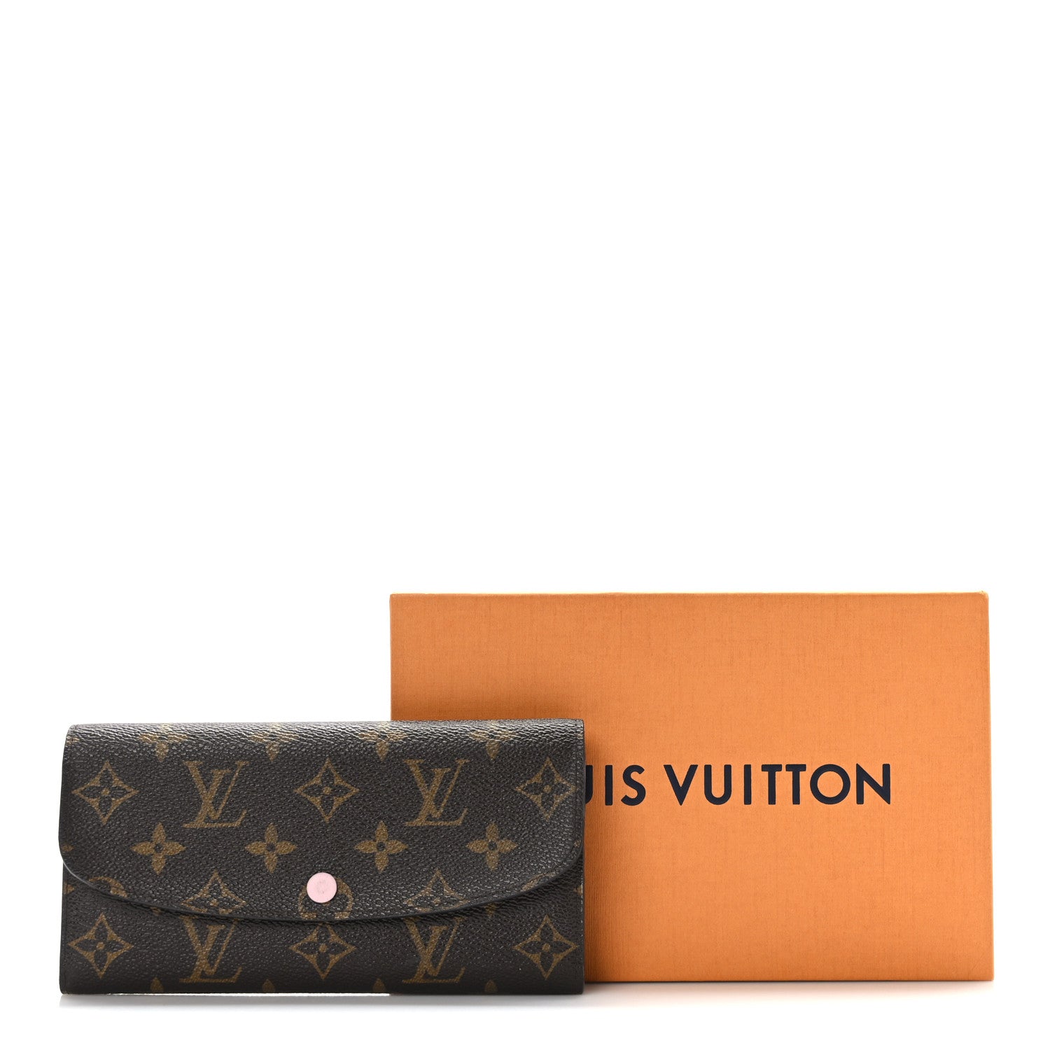 Louis Vuitton Monogram Emilie Wallet Rose Ballerine 7 of 7