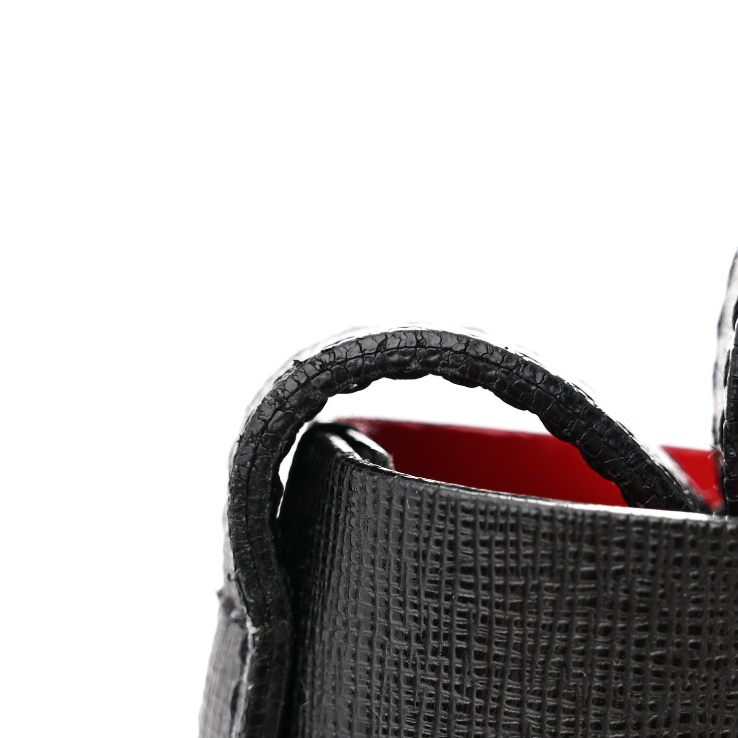 Mansur Gavriel MANSUR GAVRIEL Saffiano Bucket Bag Black Flamma 17 of 17