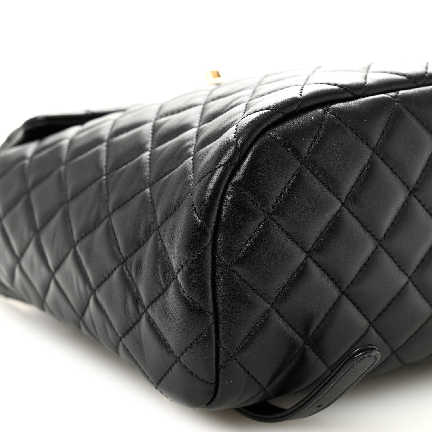 Chanel Lambskin Quilted Small Urban Spirit Backpack Black 1860491