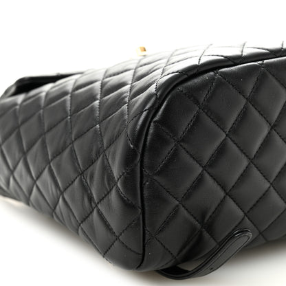 Chanel Lambskin Quilted Small Urban Spirit Backpack Black 8 of 11