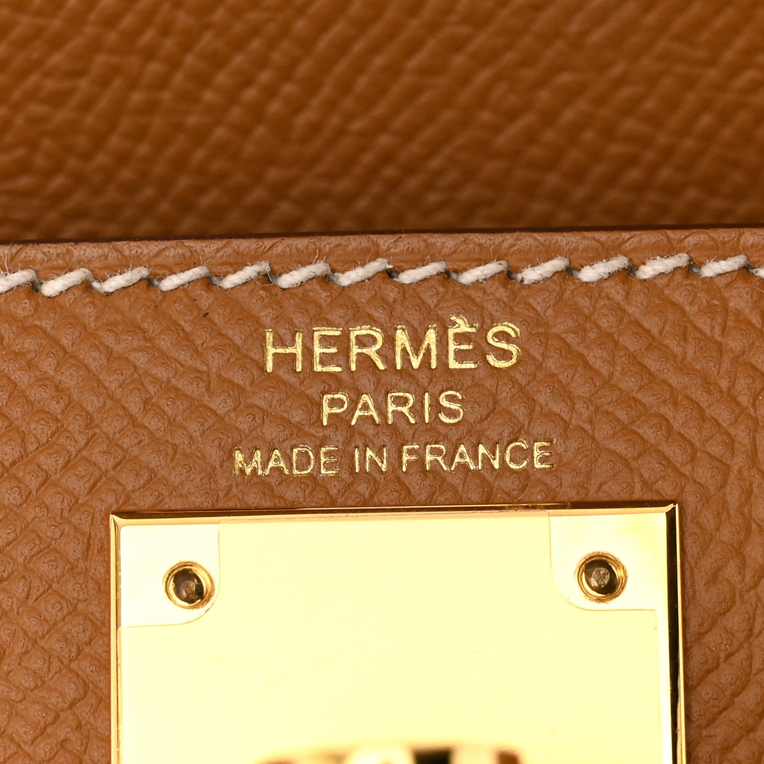 Hermes Epsom Kelly Sellier 28 Gold 6 of 11