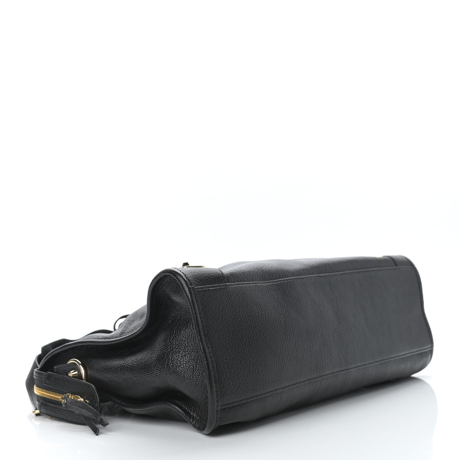Balenciaga Chevre Gold Metallic Edge Hardware City Black 3 of 8