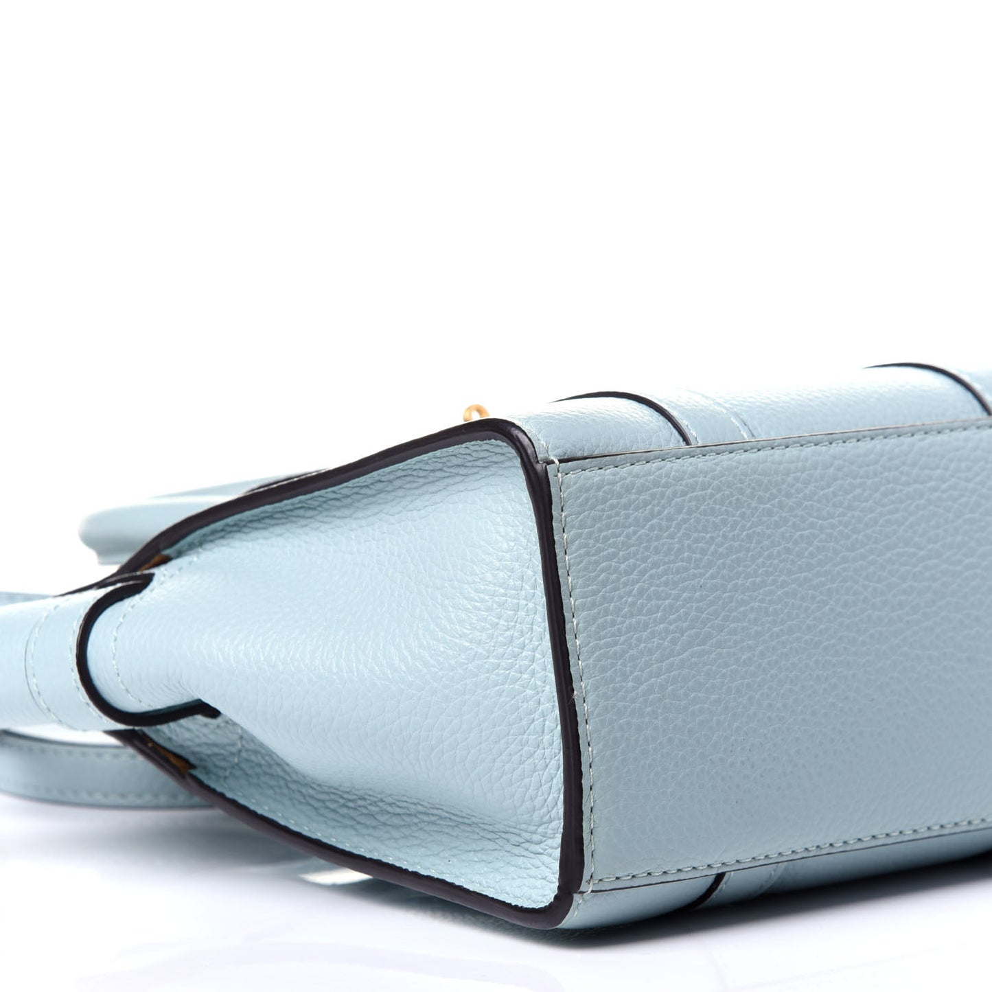 Small Classic Grain Micro Zipped Bayswater Light Antique Blue