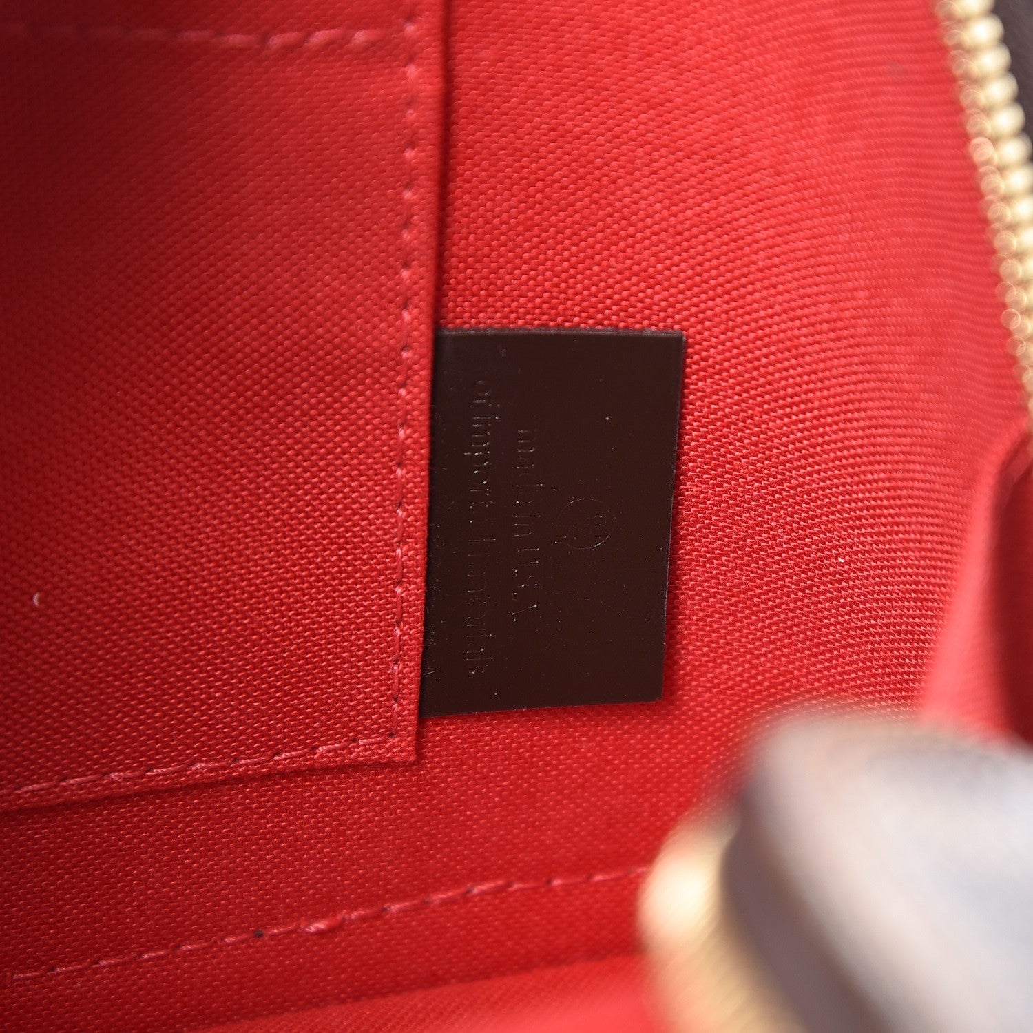 Louis Vuitton Damier Ebene Alma BB 6 of 8