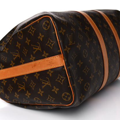 Louis Vuitton Monogram Keepall Bandouliere 45 9 of 47