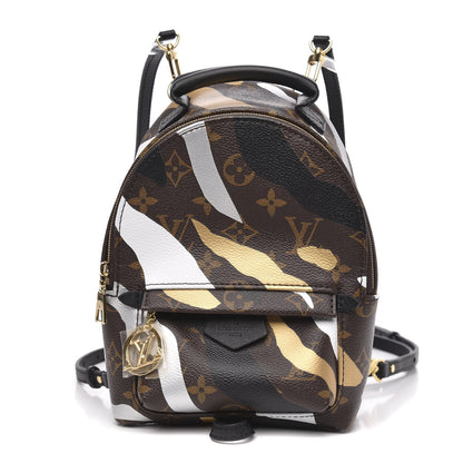 Louis Vuitton X LOL Monogram Palm Springs Backpack Mini Gold Silver 1 of 9