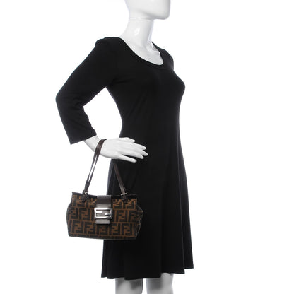 Fendi Zucca Small Handbag Tobacco 2 of 9