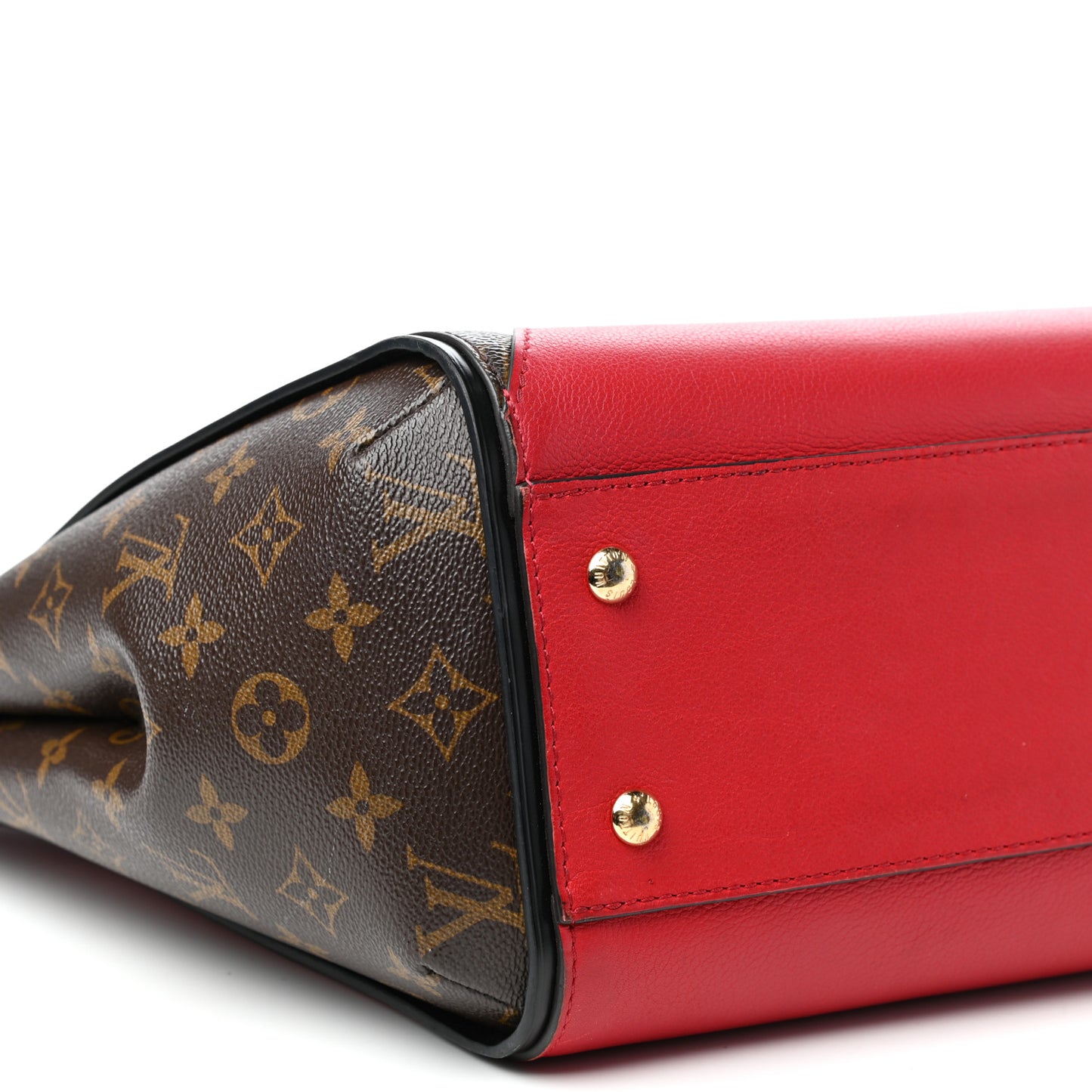 Calfskin Monogram Kimono Tote Cherry