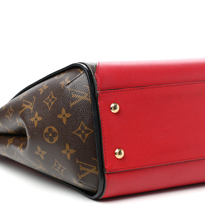 Louis Vuitton Calfskin Monogram Kimono Tote Cherry 8 of 10