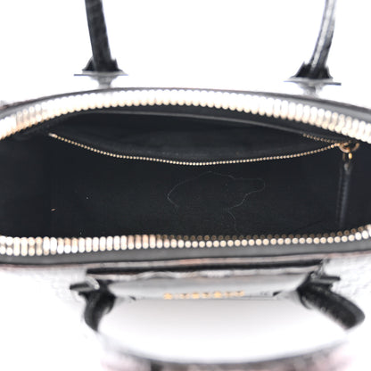 Givenchy Calfskin Crocodile Embossed Small Antigona Black 5 of 11