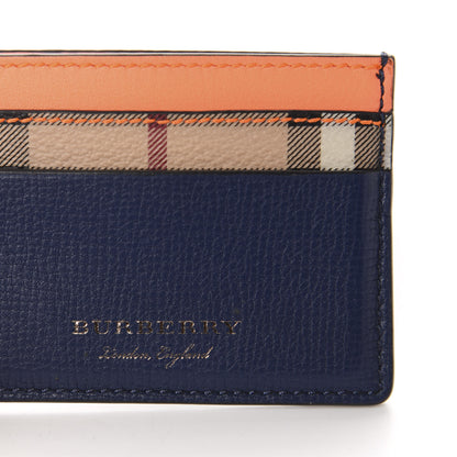 Burberry Grainy Calfskin Haymarket Check Sandon Card Case Multicolor 6 of 9