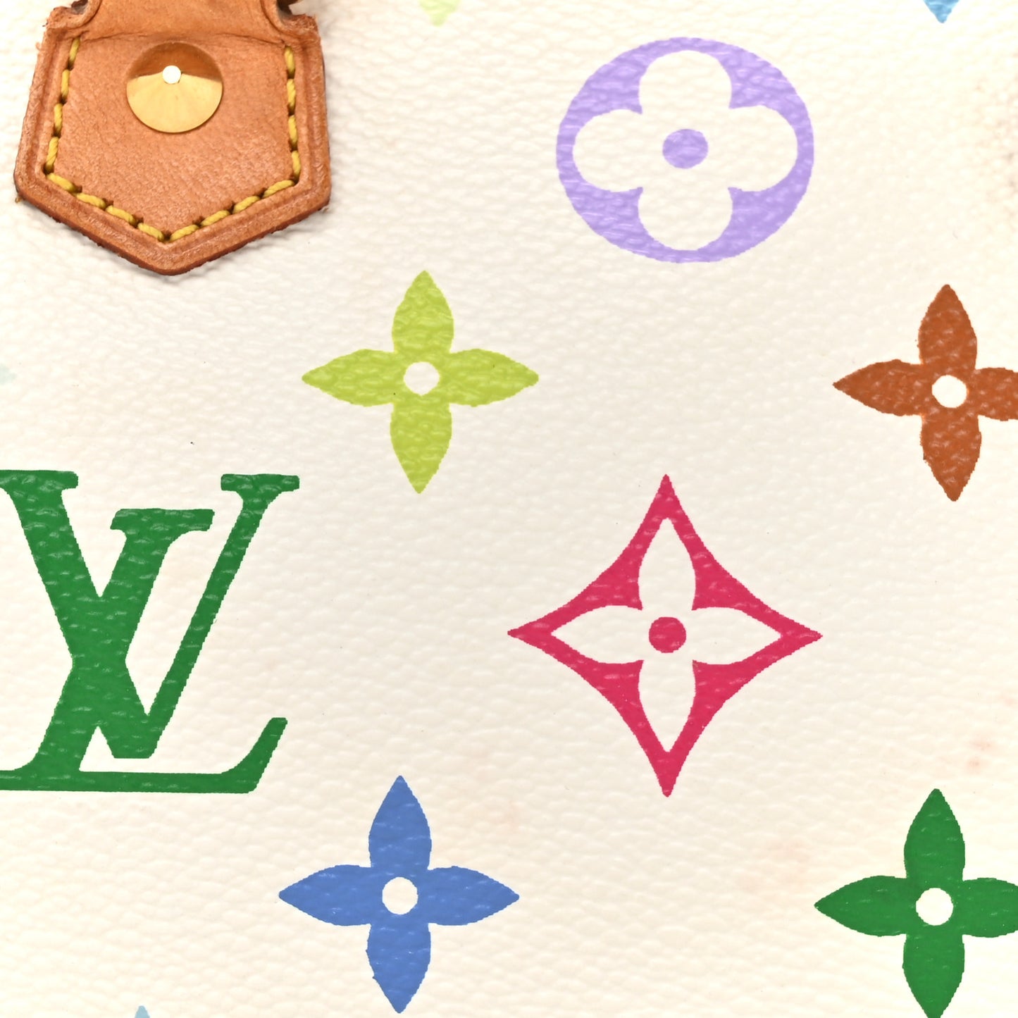 Monogram Multicolor Mini Sac HL Speedy White