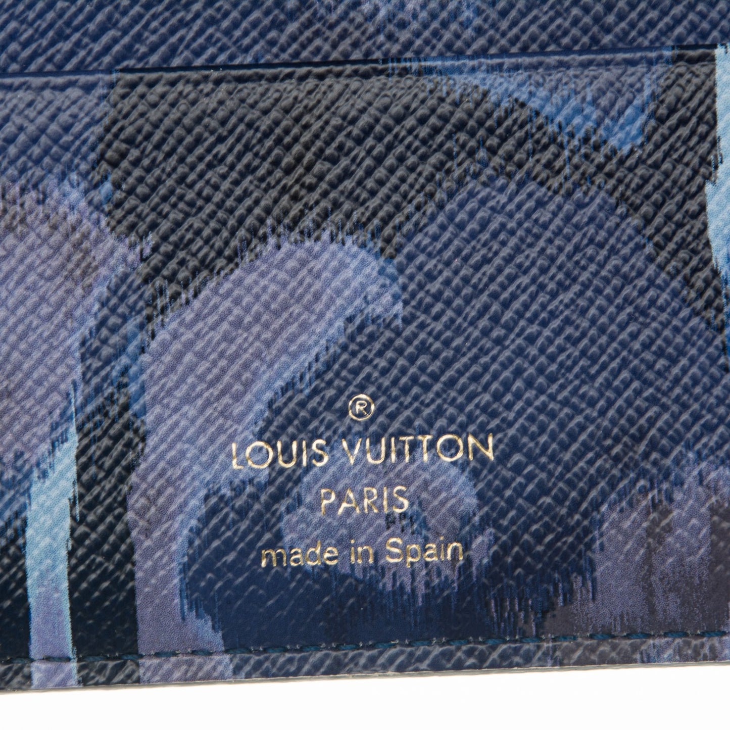 Monogram Articles de Voyage Ikat Insolite Wallet Grand Blue