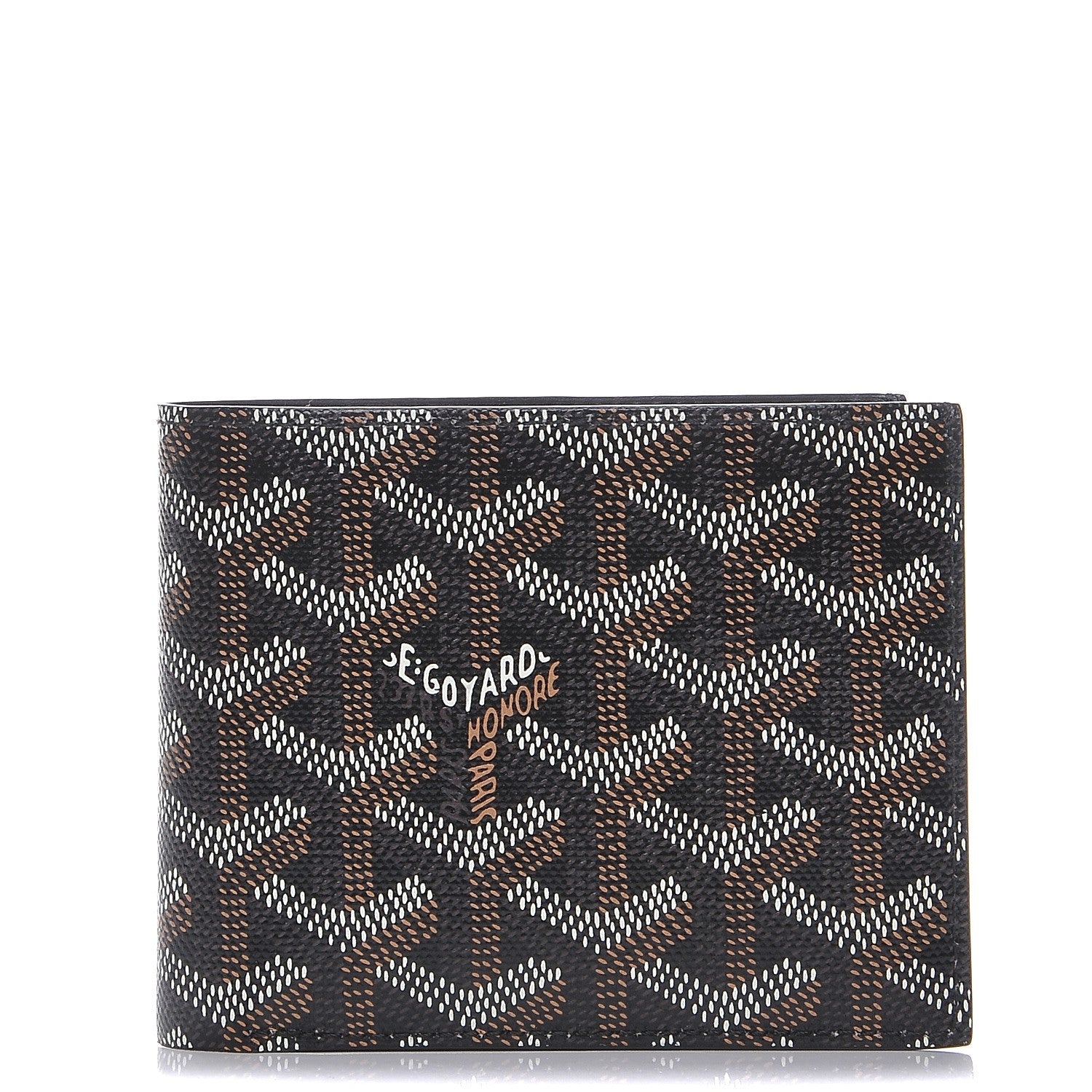 Goyard Goyardine Bi-Fold Victoire PM Wallet Black 1 of 8