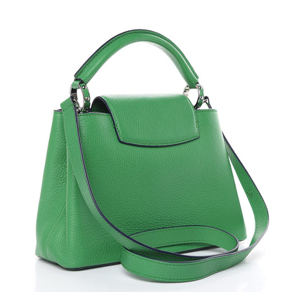 Louis Vuitton Taurillon Capucines BB Bamboo Indigo 3 of 14