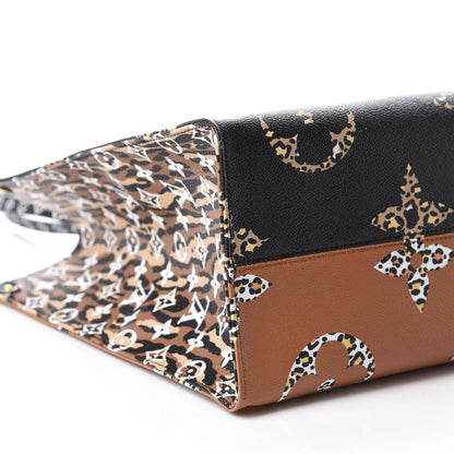 Louis Vuitton Monogram Giant Jungle Onthego GM Black 6 of 10