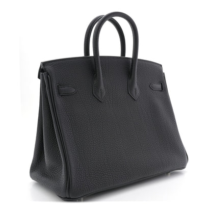 Hermes Togo Birkin 25 Black 3 of 11
