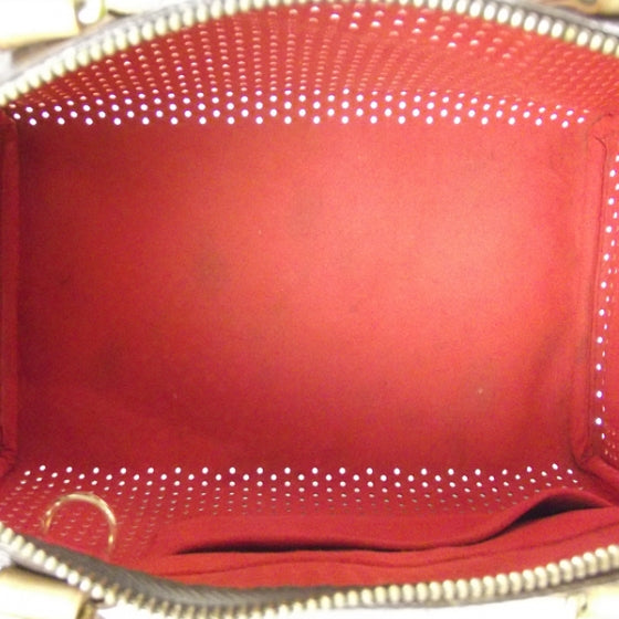 Monogram Perforated Speedy 30 Orange