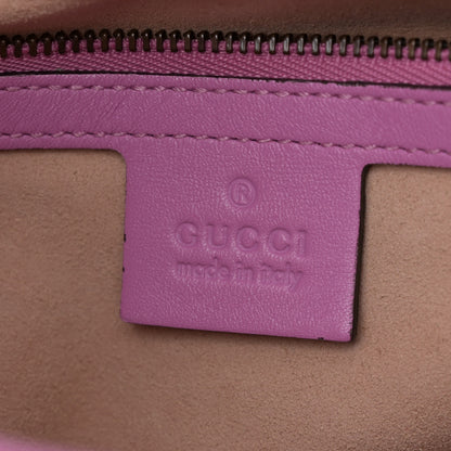 Gucci Calfskin Matelasse Small GG Marmont Shoulder Bag Candy Mousse 6 of 11