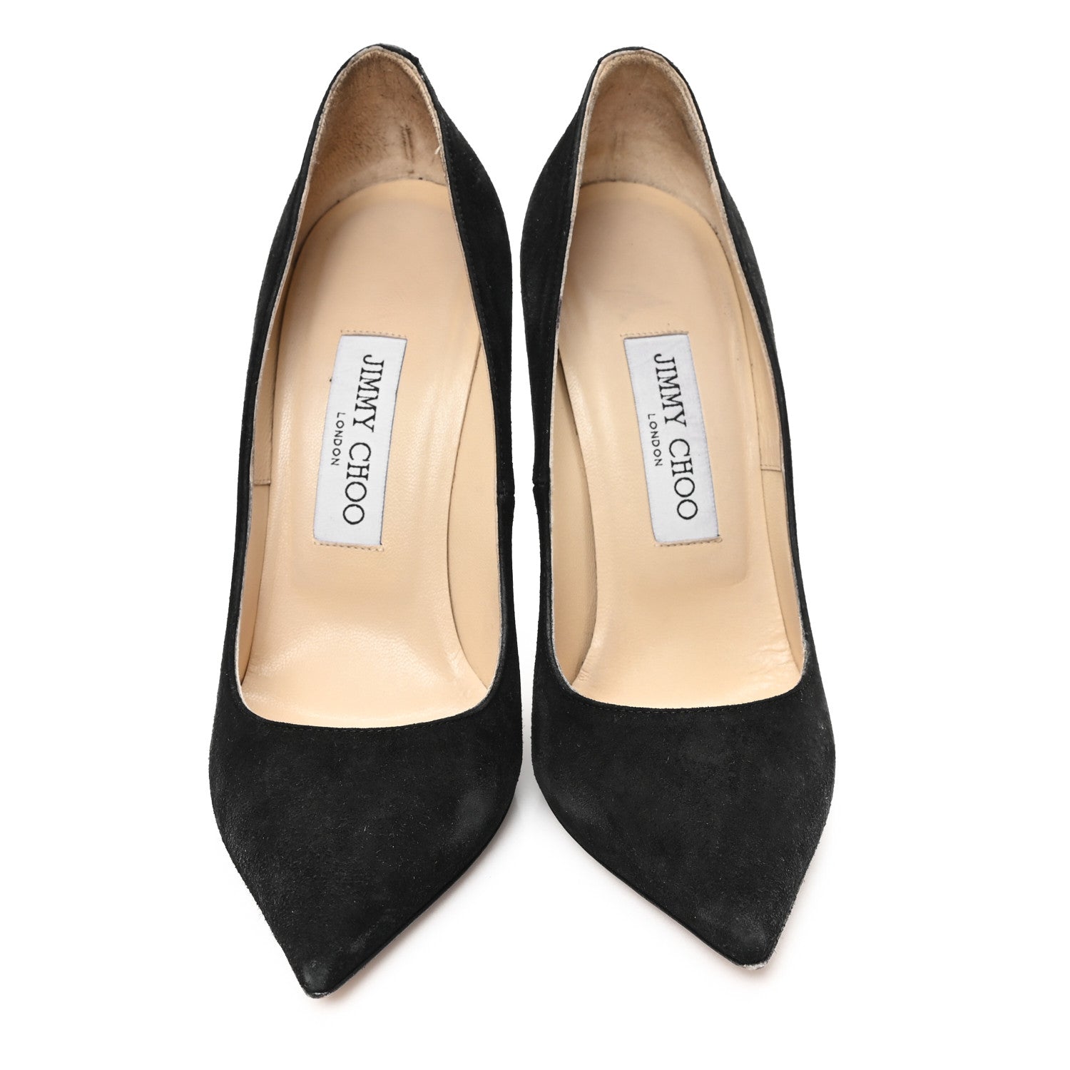 Jimmy Choo Suede Anouk 120 Pumps 37 Black 3 of 10