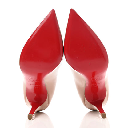 Christian Louboutin Patent Pigalle 100 Pumps 36 Nude 5 of 8