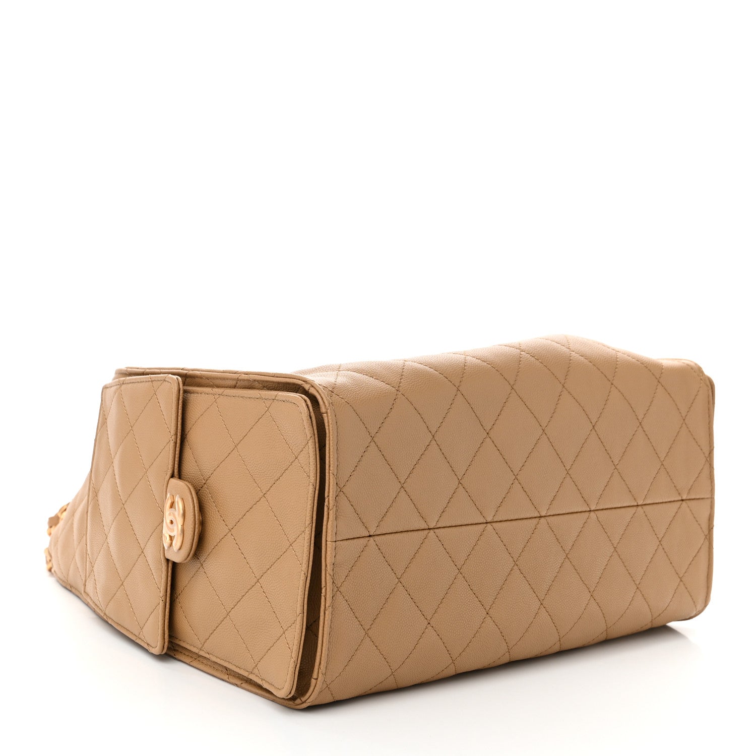 Chanel Caviar Quilted Medium Chanel 25 Handbag Dark Beige 5 of 11