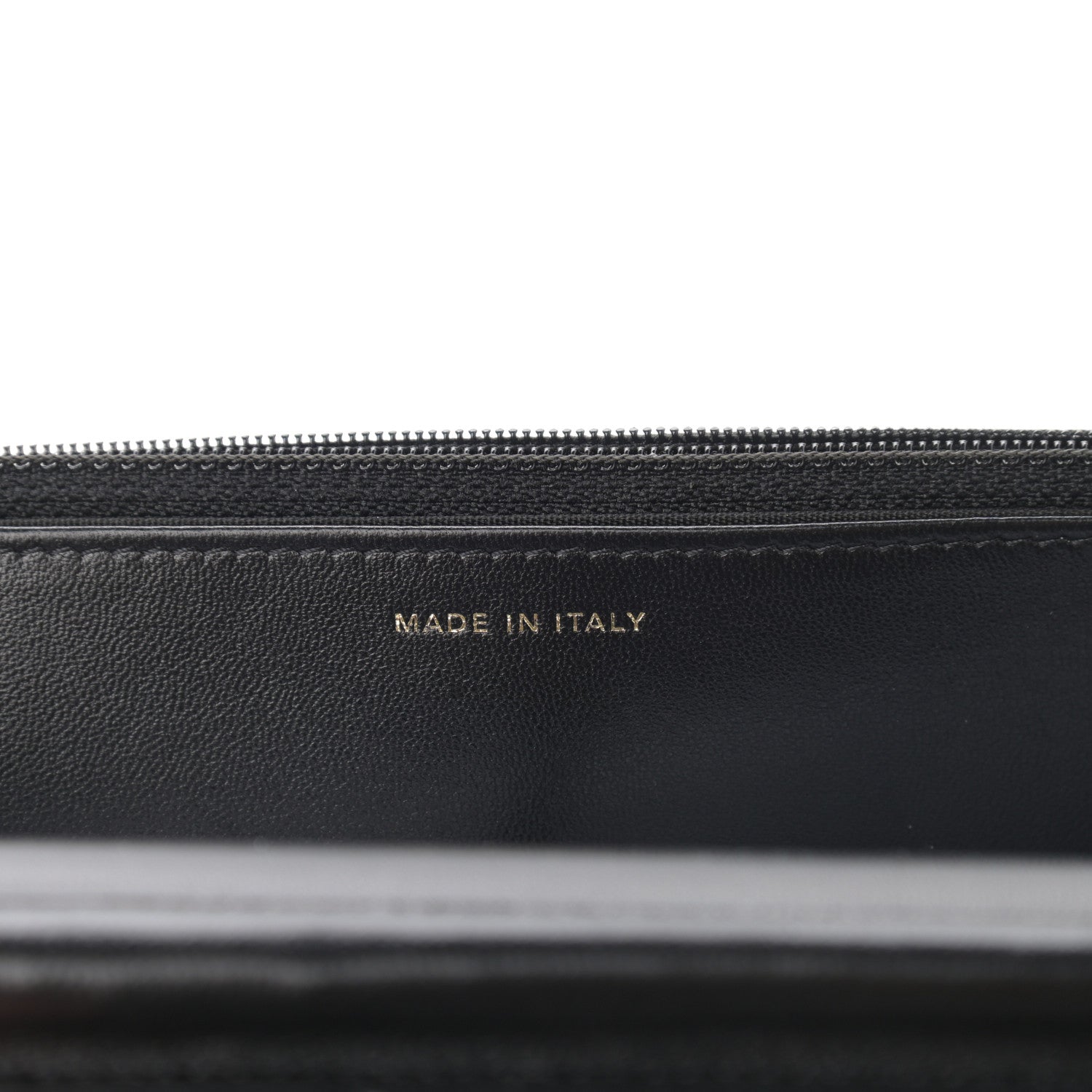 Chanel Lambskin Quilted CC Wallet On Chain WOC Black 6 of 12