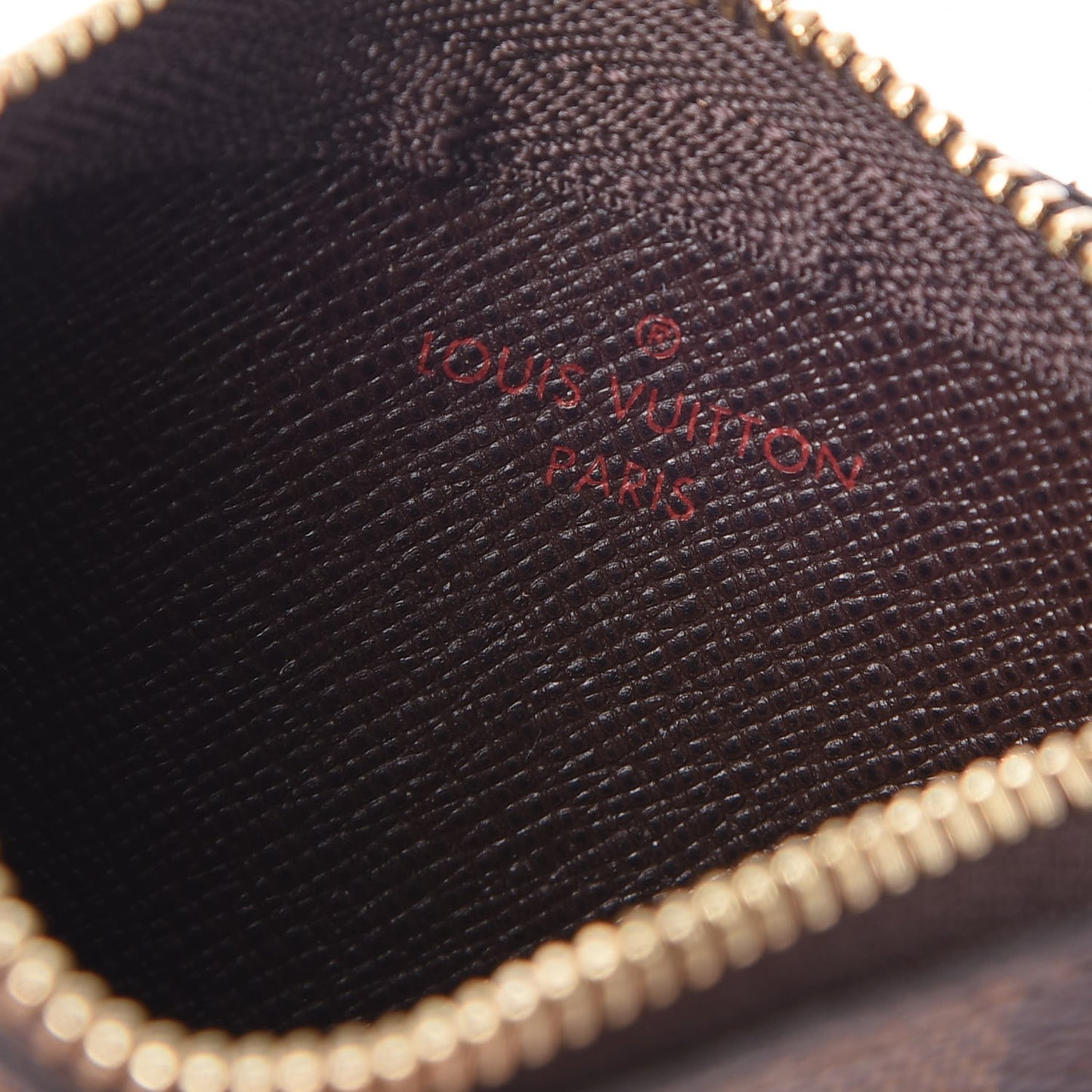 Damier Ebene Key Pouch