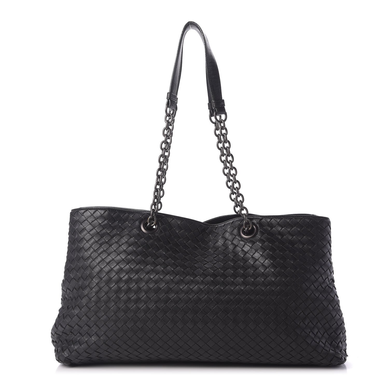 Bottega Veneta Nappa Intrecciato Large Tote Black 1 of 9