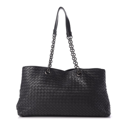 Bottega Veneta Nappa Intrecciato Large Tote Black 1 of 9