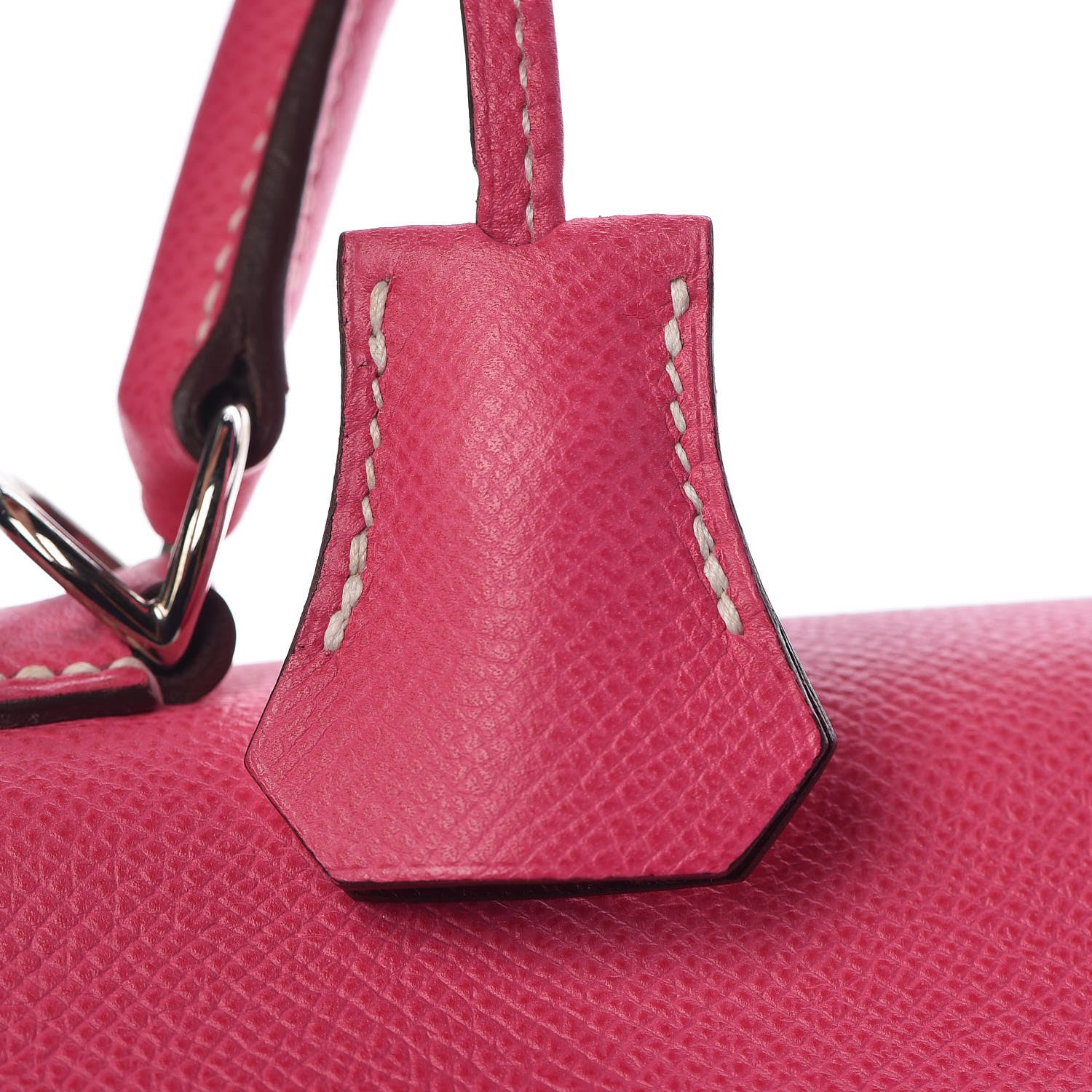 Hermes Epsom Candy Kelly Retourne 32 Rose Tyrien Rubis 33 of 40