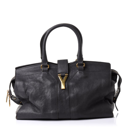 Saint Laurent Sheepskin Medium Cabas ChYc Light Sepia 1 of 9
