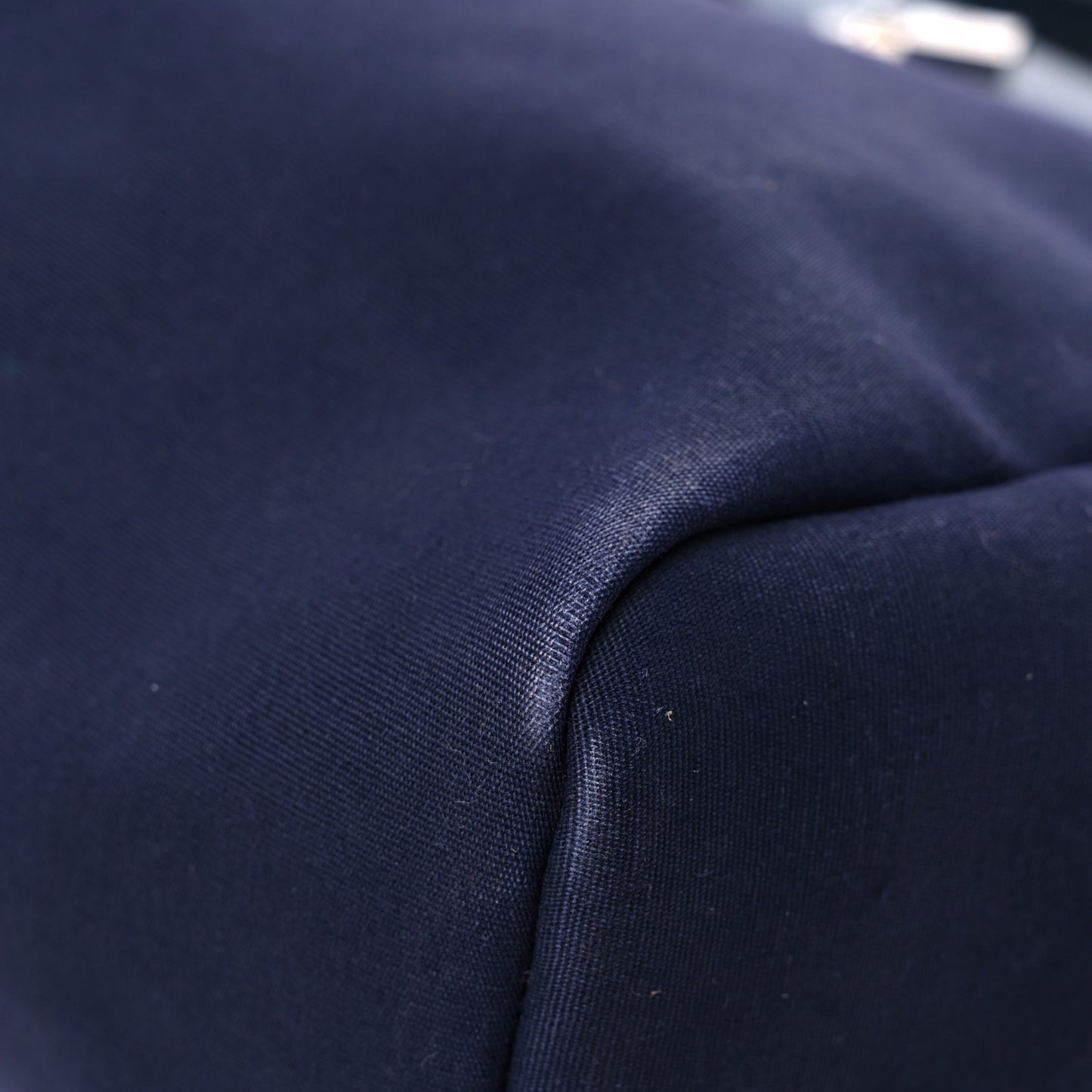 Toile Vache Calfskin Herbag 39 MM Navy