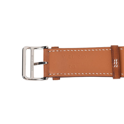 Hermes Swift 44mm Apple Watch Double Tour Band Gold 5 of 7