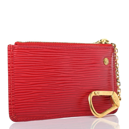Louis Vuitton Epi Key Pouch Castillan Red 2 of 4