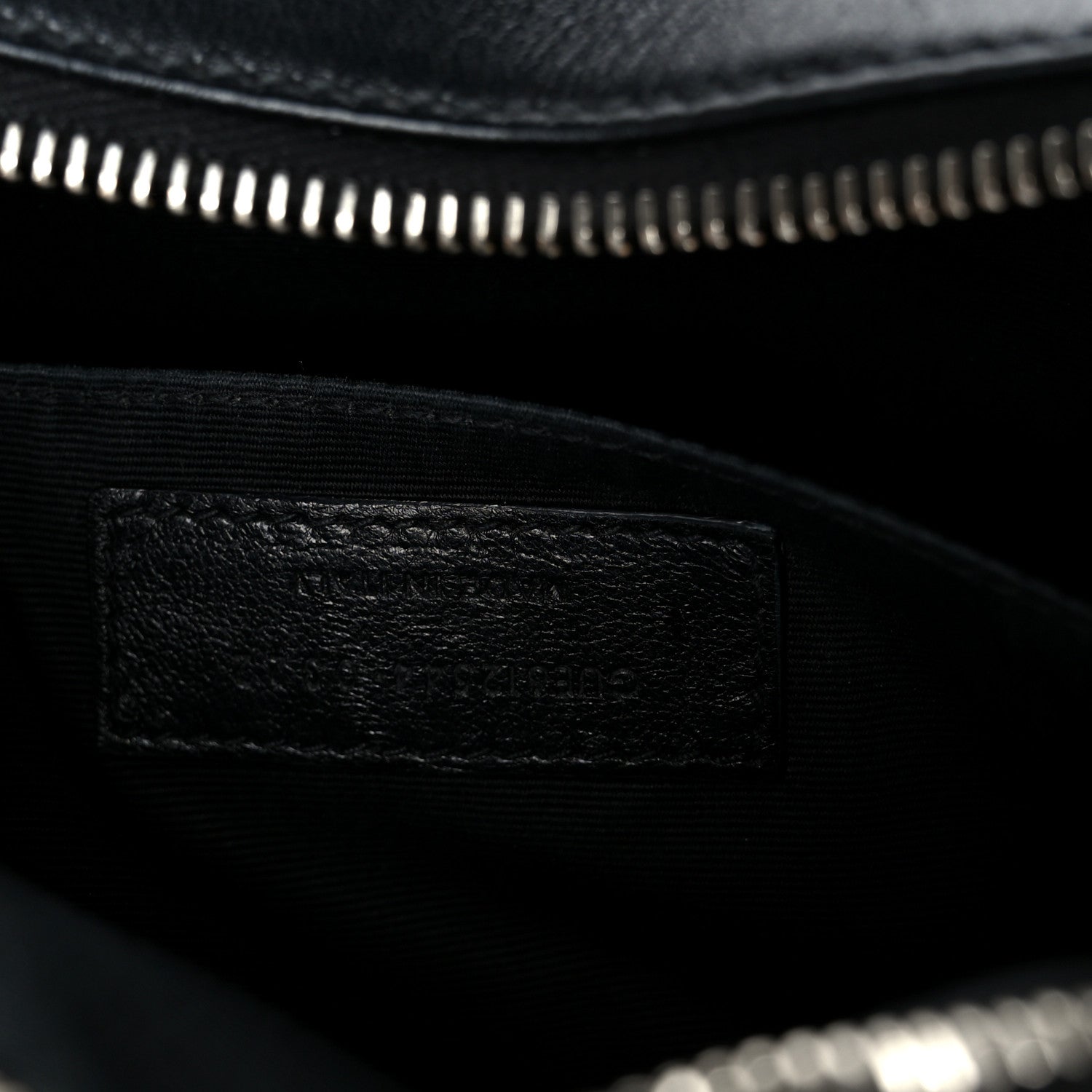 Saint Laurent Calfskin Matelasse Monogram Lou Camera Bag Black 7 of 10