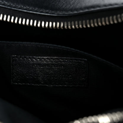 Saint Laurent Calfskin Matelasse Monogram Lou Camera Bag Black 7 of 10