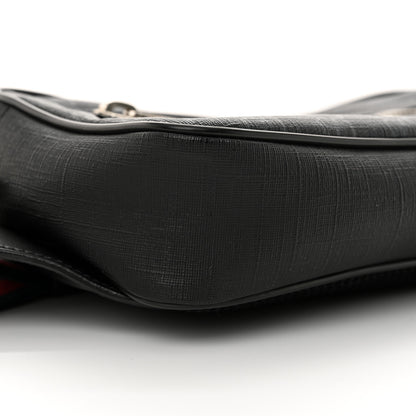 Gucci Soft GG Supreme Monogram Web Belt Bag Black Grey 9 of 13