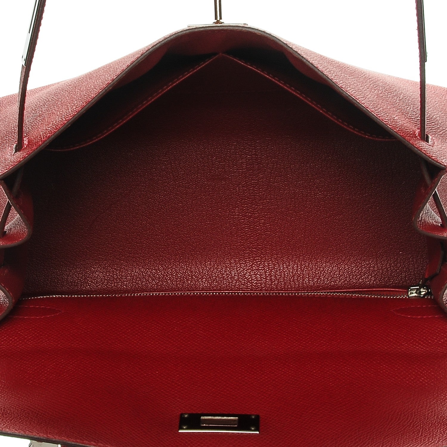 Hermes Epsom Kelly Sellier 28 Rouge Casaque 5 of 11
