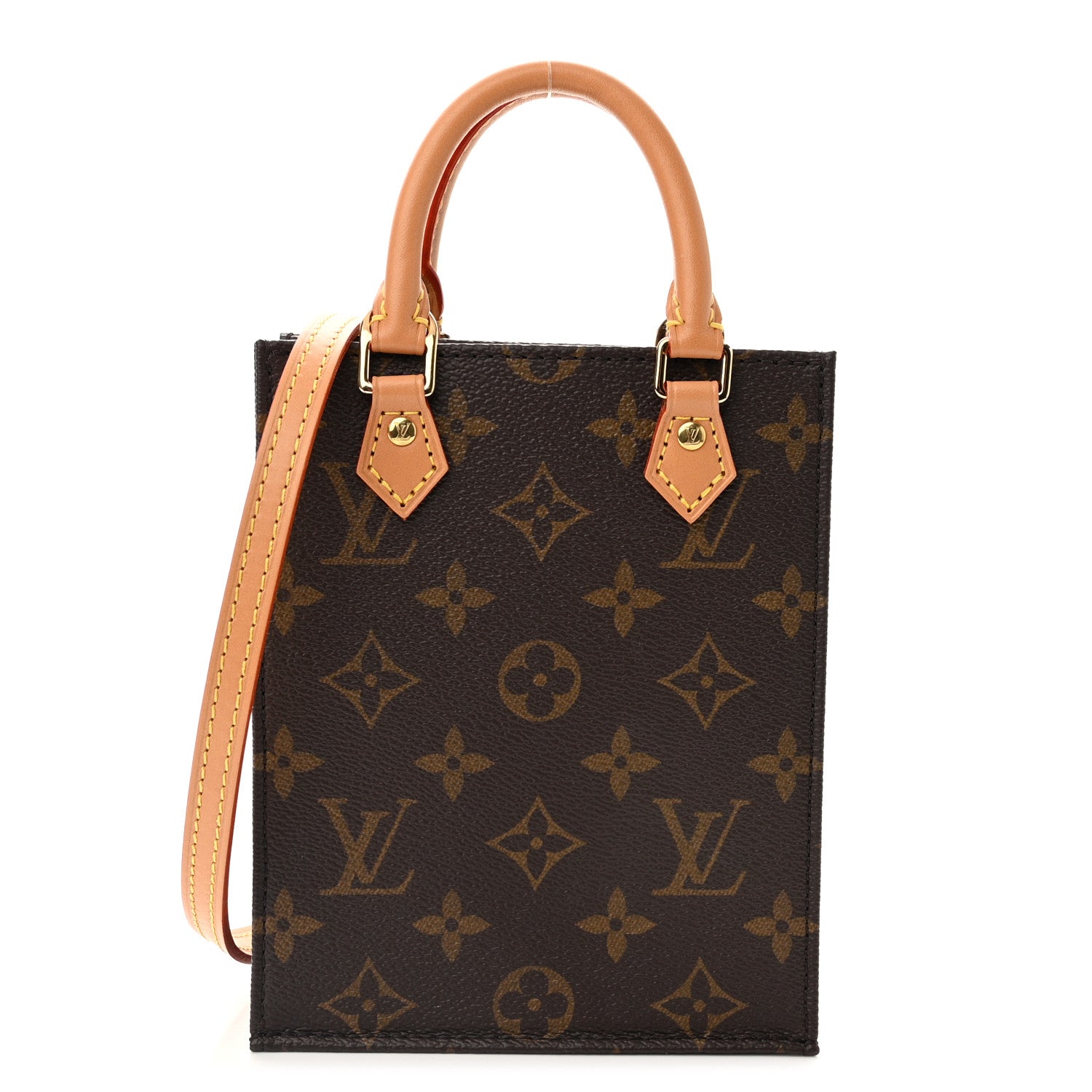 Louis Vuitton Monogram Petit Sac Plat 1 of 9