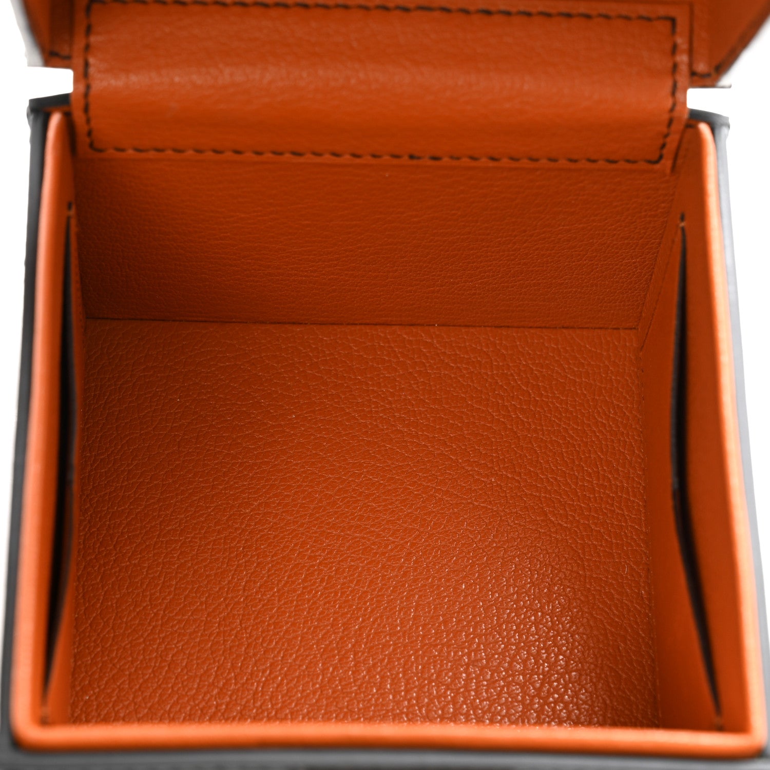 Moynat Calfskin Mini Vanity Case Clutch Black 5 of 10