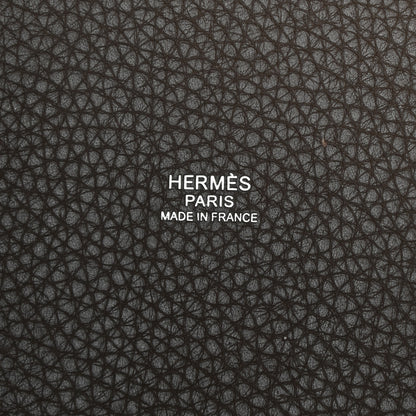 Hermes Taurillon Clemence Picotin Lock 22 MM Etoupe 6 of 12
